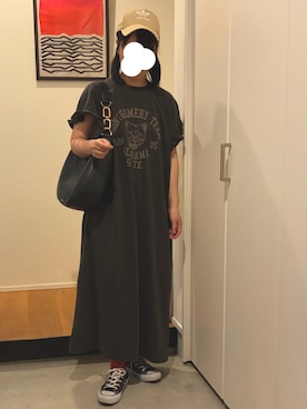 「classicalelf（クラシカルエルフ）のアイテム（ワンピース/ドレス）」を使った、itoさん（レディース・154cm）の夏コーディネート