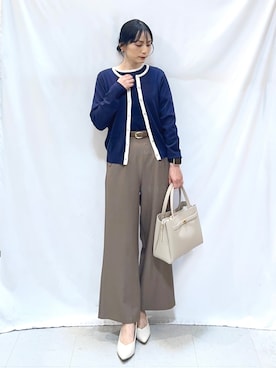 「SHOO・LA・RUE（シューラルー）のアイテム」を使った、Hiromiさん（レディース・164cm）の春コーディネート