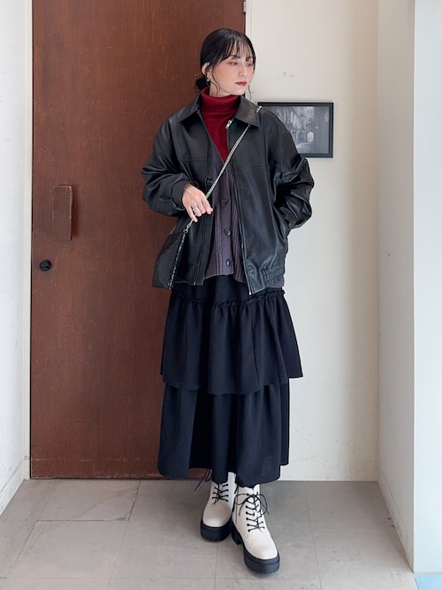 セール】【高レビュー/洗える】ポケット付きが嬉しい ざっくり編み V