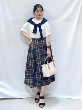 Hiromiさん（レディース・164cm）の夏コーディネート