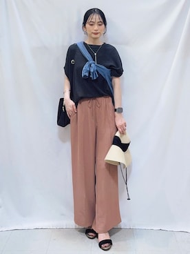 Hiromiさん（レディース・164cm）の夏コーディネート