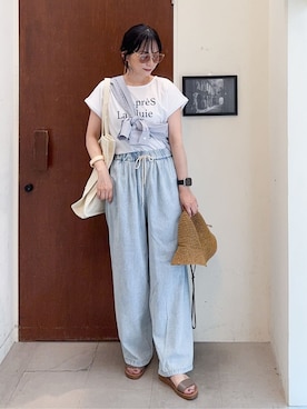 Hiromiさん（レディース・164cm）の夏コーディネート