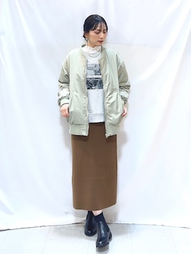 Hiromiさん(レディース・164cm)の冬コーディネート