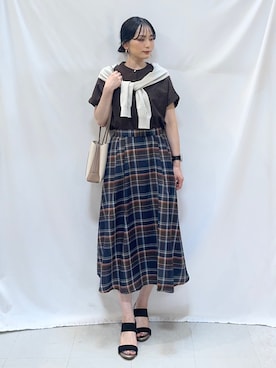 Hiromiさん（レディース・164cm）の夏コーディネート