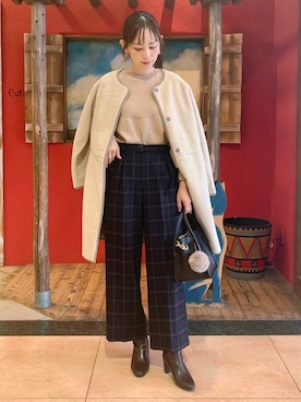 Hiromiさん（レディース・164cm）の秋コーディネート