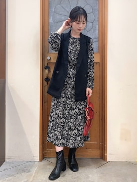 Hiromiさん（レディース・164cm）の秋コーディネート
