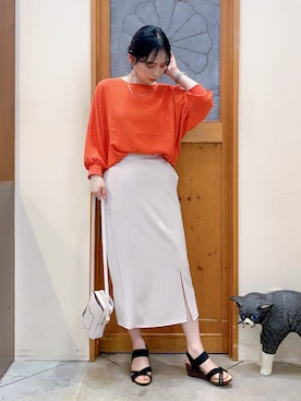 Hiromiさん（レディース・164cm）の春コーディネート