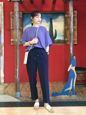 Hiromiさん（レディース・164cm）の夏コーディネート