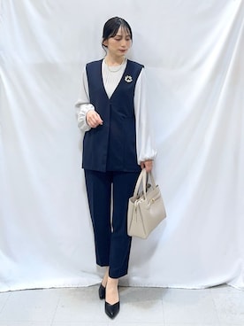 Hiromiさん（レディース・164cm）の春コーディネート