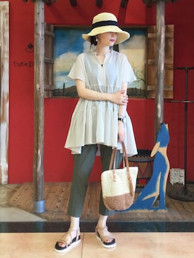 Hiromiさん（レディース・164cm）の夏コーディネート