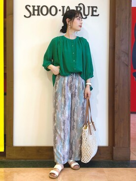 Hiromiさん（レディース・164cm）の夏コーディネート