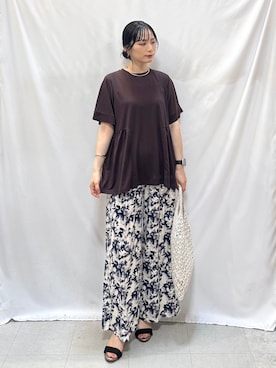Hiromiさん(レディース・164cm)の夏コーディネート