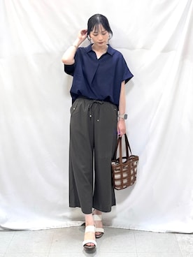 Hiromiさん（レディース・164cm）の夏コーディネート