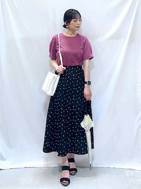 Hiromiさん(レディース・164cm)の夏コーディネート