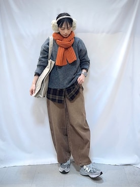 Hiromiさん（レディース・164cm）の秋コーディネート