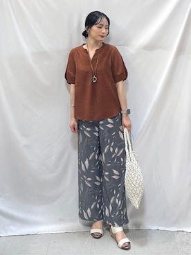 Hiromiさん（レディース・164cm）の夏コーディネート