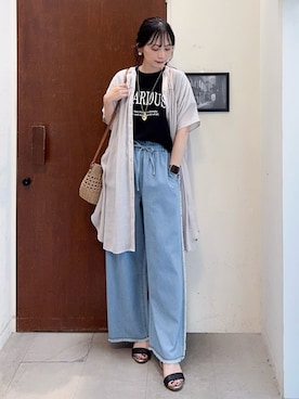 Hiromiさん(レディース・164cm)の夏コーディネート