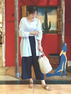 Hiromiさん（レディース・164cm）の夏コーディネート