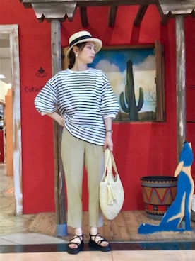 Hiromiさん（レディース・164cm）の夏コーディネート