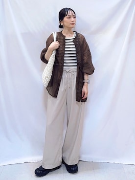 Hiromiさん(レディース・164cm)の夏コーディネート