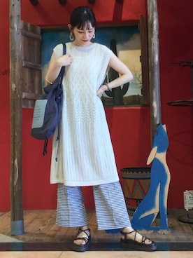 Hiromiさん(レディース・164cm)の夏コーディネート