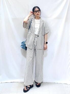 Hiromiさん(レディース・164cm)の春コーディネート