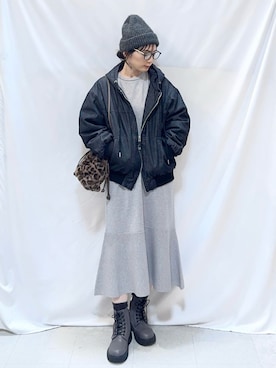 Hiromiさん（レディース・164cm）の冬コーディネート