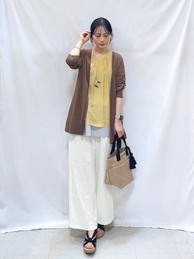 「THE SHOP TK （ザ ショップ ティーケー ）のアイテム」を使った、Hiromiさん（レディース・164cm）の春コーディネート