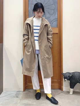 「DRESKIP（ドレスキップ）のアイテム（その他アウター）」を使った、Hiromiさん（レディース・164cm）の冬コーディネート