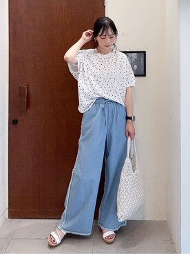 Hiromiさん(レディース・164cm)の夏コーディネート