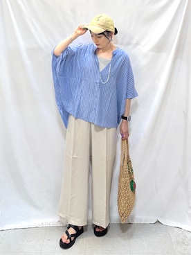Hiromiさん(レディース・164cm)の夏コーディネート