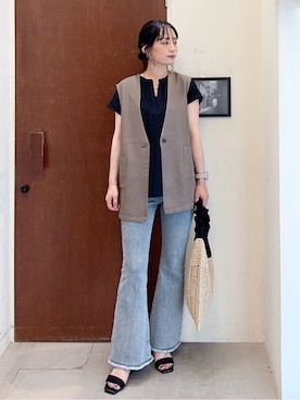 Hiromiさん(レディース・164cm)の夏コーディネート