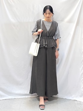 Hiromiさん(レディース・164cm)の夏コーディネート