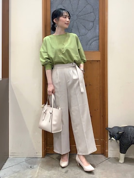 Hiromiさん（レディース・164cm）の春コーディネート