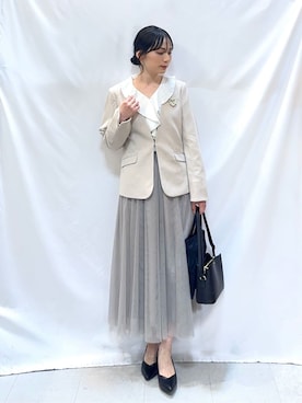 「アイテム（インテリア）」を使った、Hiromiさん（レディース・164cm）の冬コーディネート