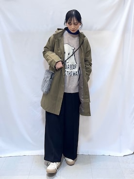 Hiromiさん(レディース・164cm)の冬コーディネート