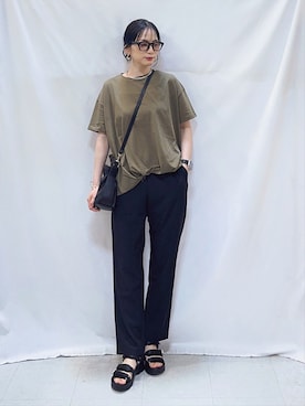 Hiromiさん（レディース・164cm）の夏コーディネート