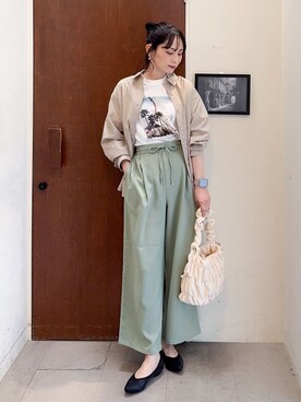 Hiromiさん(レディース・164cm)の春コーディネート