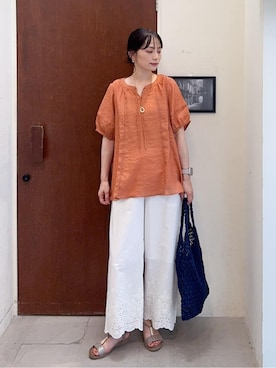Hiromiさん(レディース・164cm)の夏コーディネート