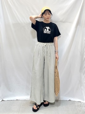 Hiromiさん(レディース・164cm)の夏コーディネート