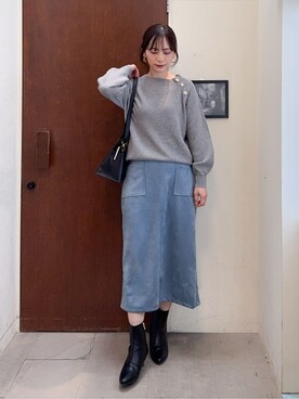 Hiromiさん(レディース・164cm)の冬コーディネート