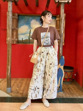 Hiromiさん（レディース・164cm）の夏コーディネート