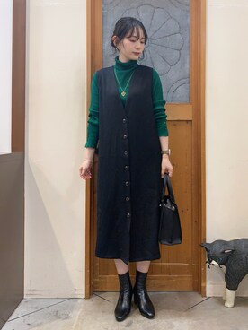 Hiromiさん（レディース・164cm）の冬コーディネート