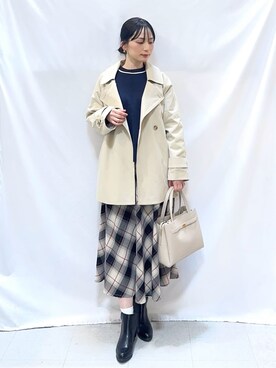 Hiromiさん(レディース・164cm)の冬コーディネート