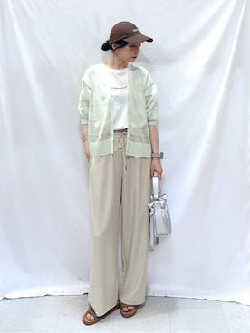 Hiromiさん(レディース・164cm)の夏コーディネート