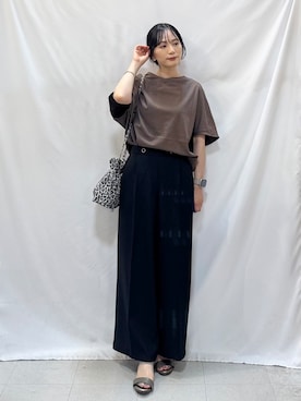 Hiromiさん(レディース・164cm)の夏コーディネート