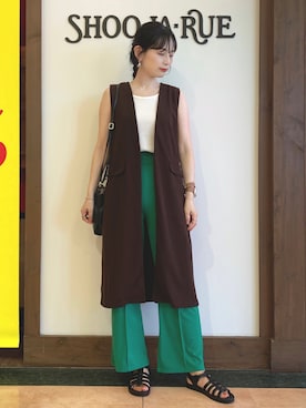 Hiromiさん（レディース・164cm）の夏コーディネート