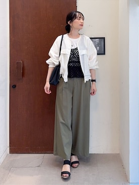 Hiromiさん（レディース・164cm）の春コーディネート