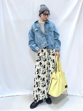 Hiromiさん（レディース・164cm）の春コーディネート