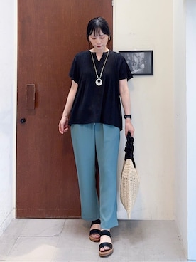 Hiromiさん（レディース・164cm）の夏コーディネート